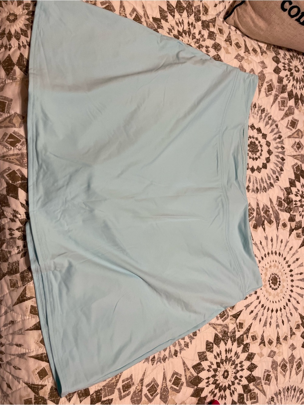Pale Blue Swim Skort 16L NWOT